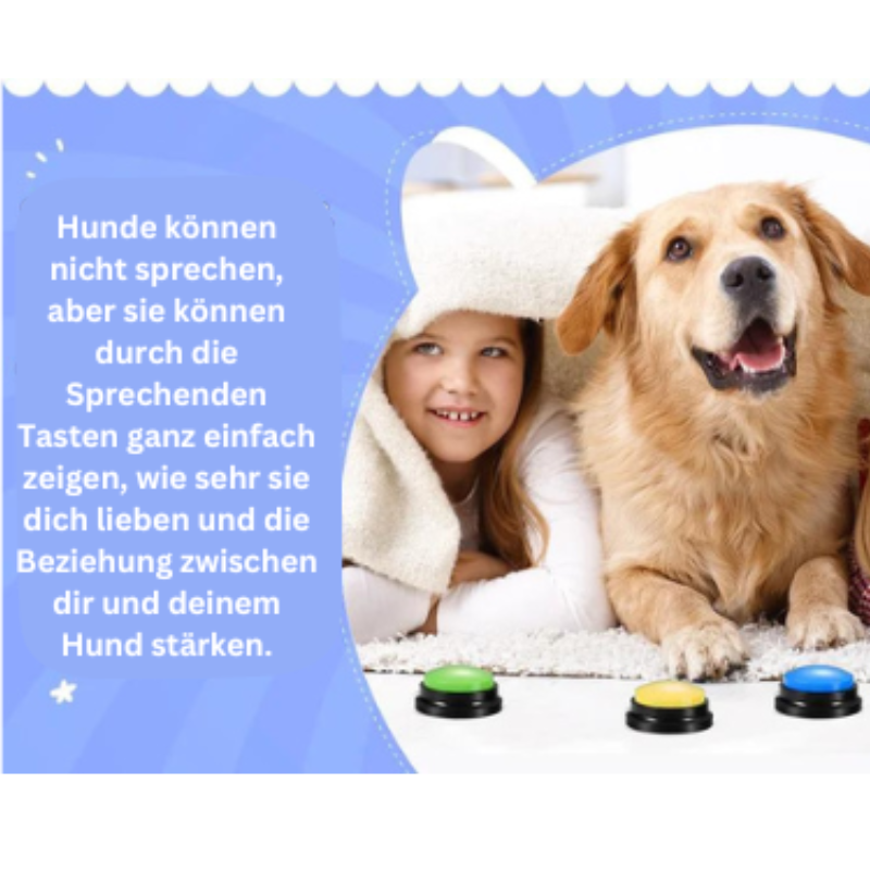 Buddy-Button - Kommuniziere mit deinem Hund