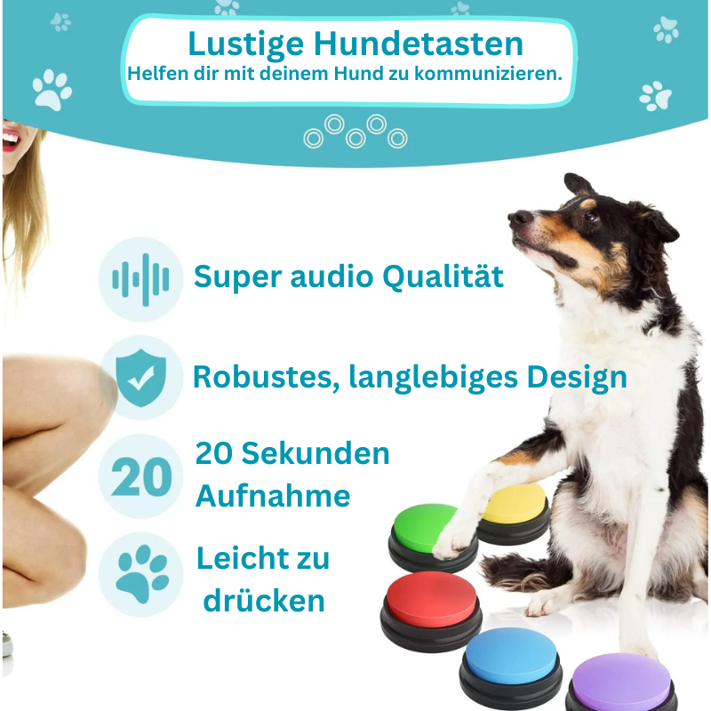 Buddy-Button - Kommuniziere mit deinem Hund