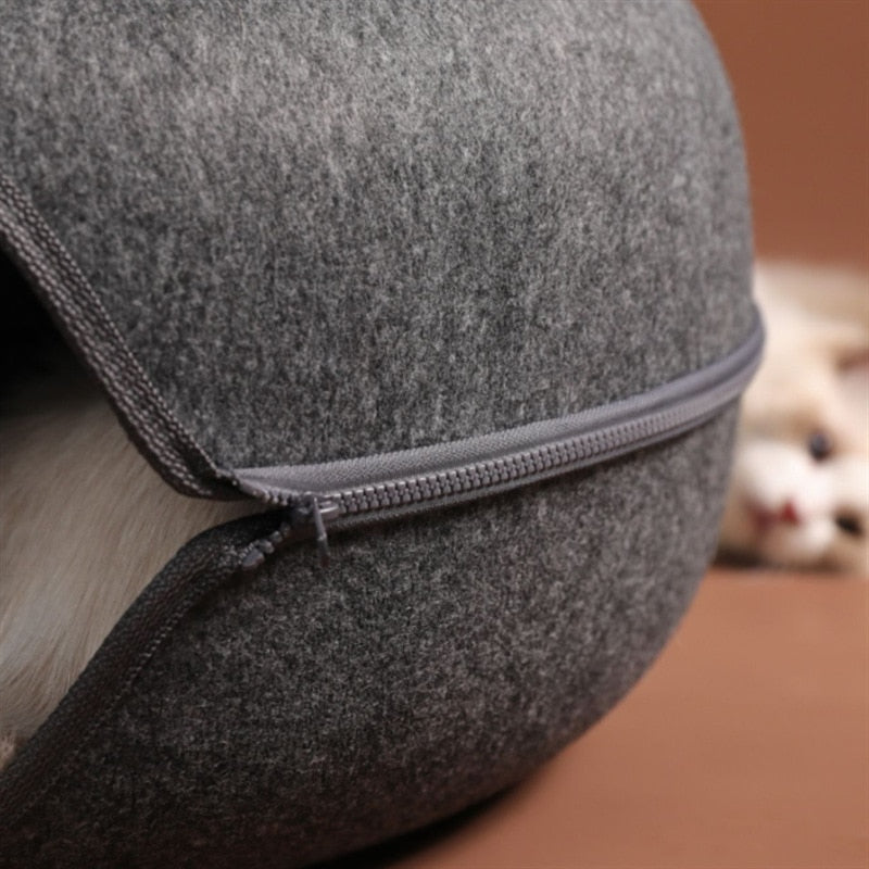 Interaktives Katzen-Schlafbett