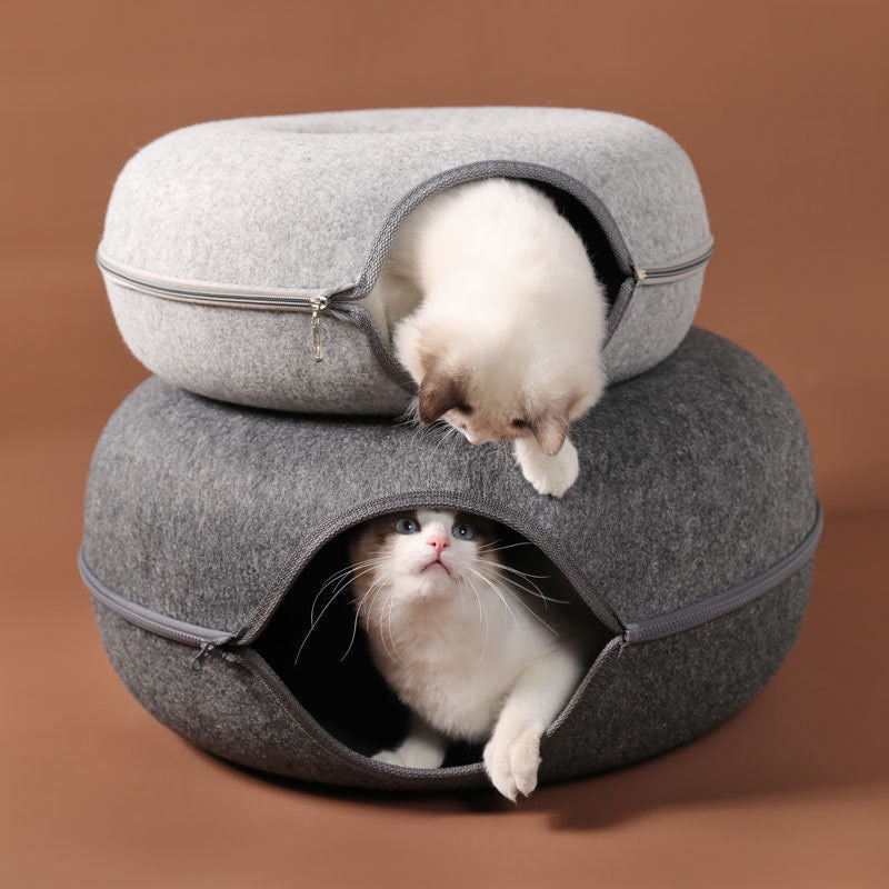 Interaktives Katzen-Schlafbett