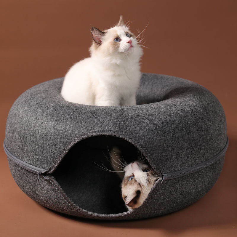 Interaktives Katzen-Schlafbett