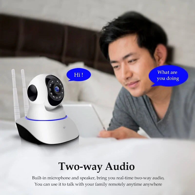 WLAN Haustier Kamera mit Zwei-Wege-Audio inclusive 32GB-SD Karte