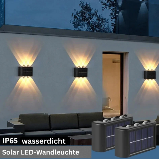 Solar Wandlicht für Garten & Balkon