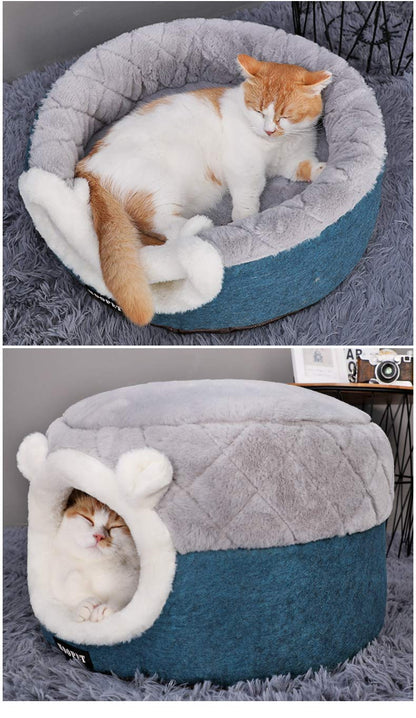 Katzenbett in Höhlenform