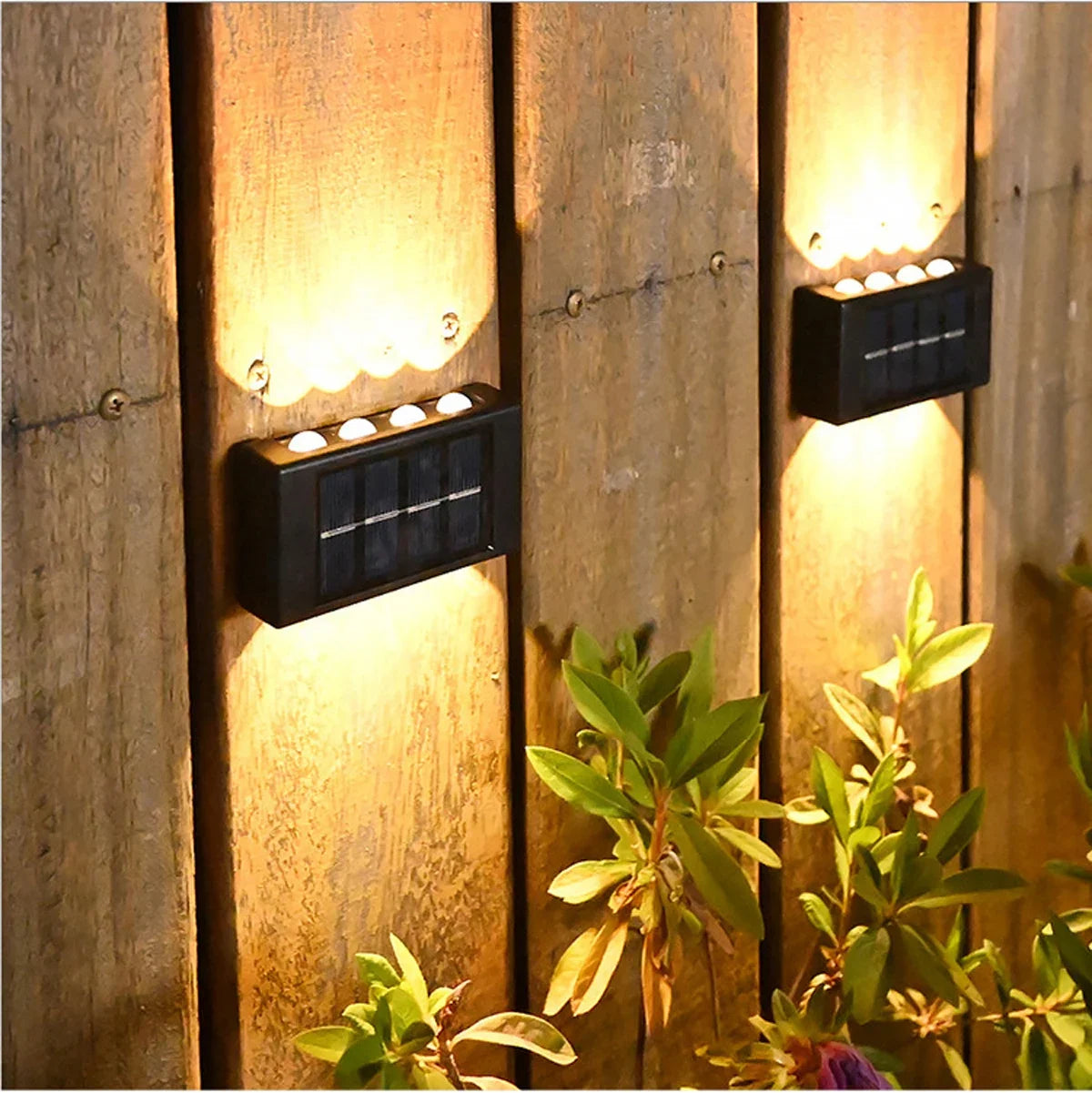 Solar Wandlicht für Garten & Balkon