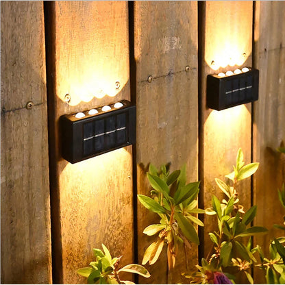 Solar Wandlicht für Garten & Balkon