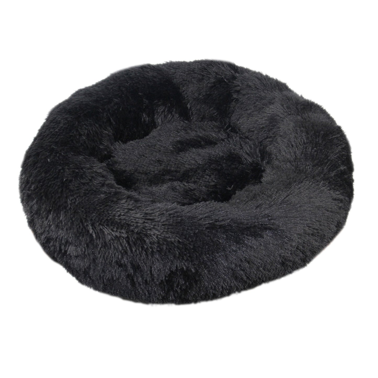Kuschelbett in Donut Form aus Plüsch