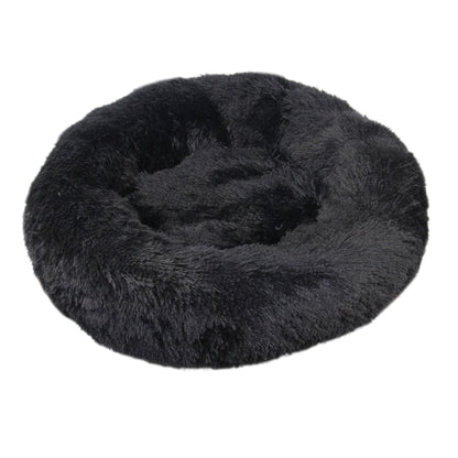 Kuschelbett in Donut Form aus Plüsch