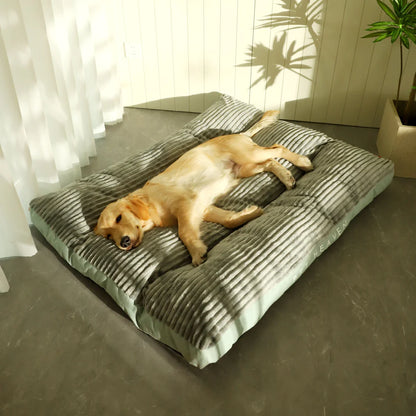 PurrClean™ - Waschbares Haustierbett mit Cordbezug