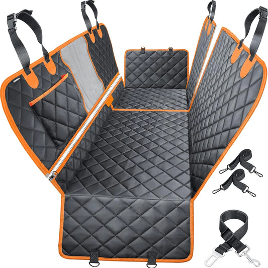 4-in-1 Premium Wasserdichte Autositzabdeckung für Hundetransport