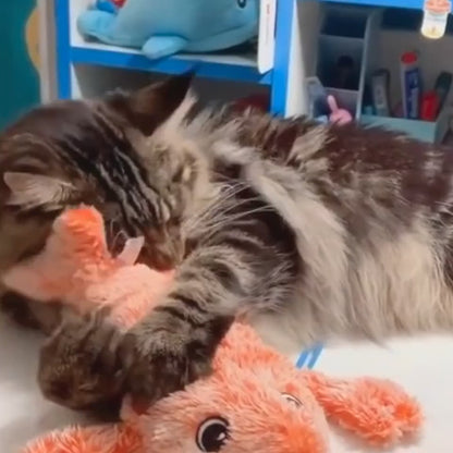 Zappelnder Hummer - Das interaktive Spielzeug für Hunde und Katzen