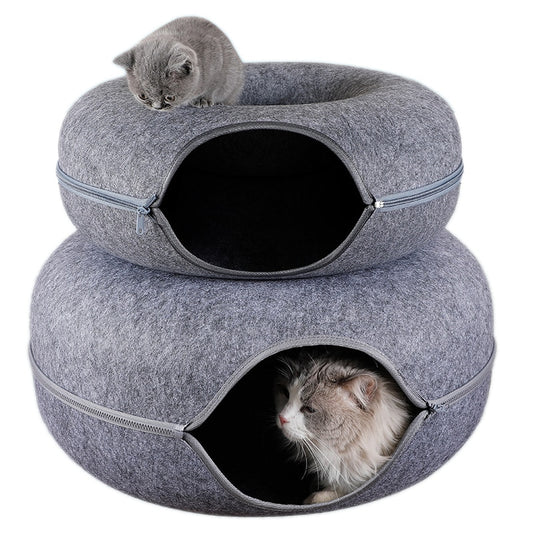 Interaktives Katzen-Schlafbett